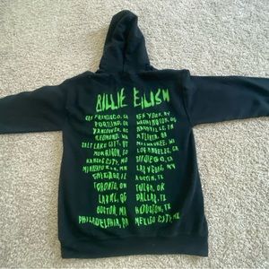 Billie eilish hoodie from 2019 tour